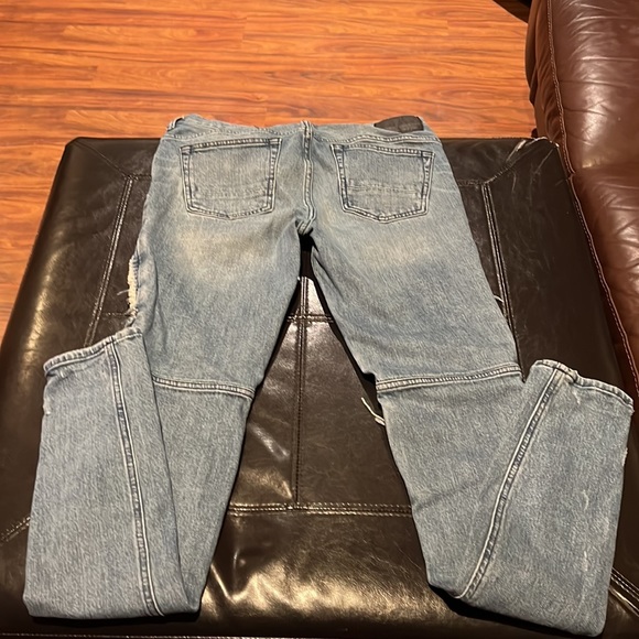 Mens Pacsun stacked skinny jeans - Picture 4 of 6
